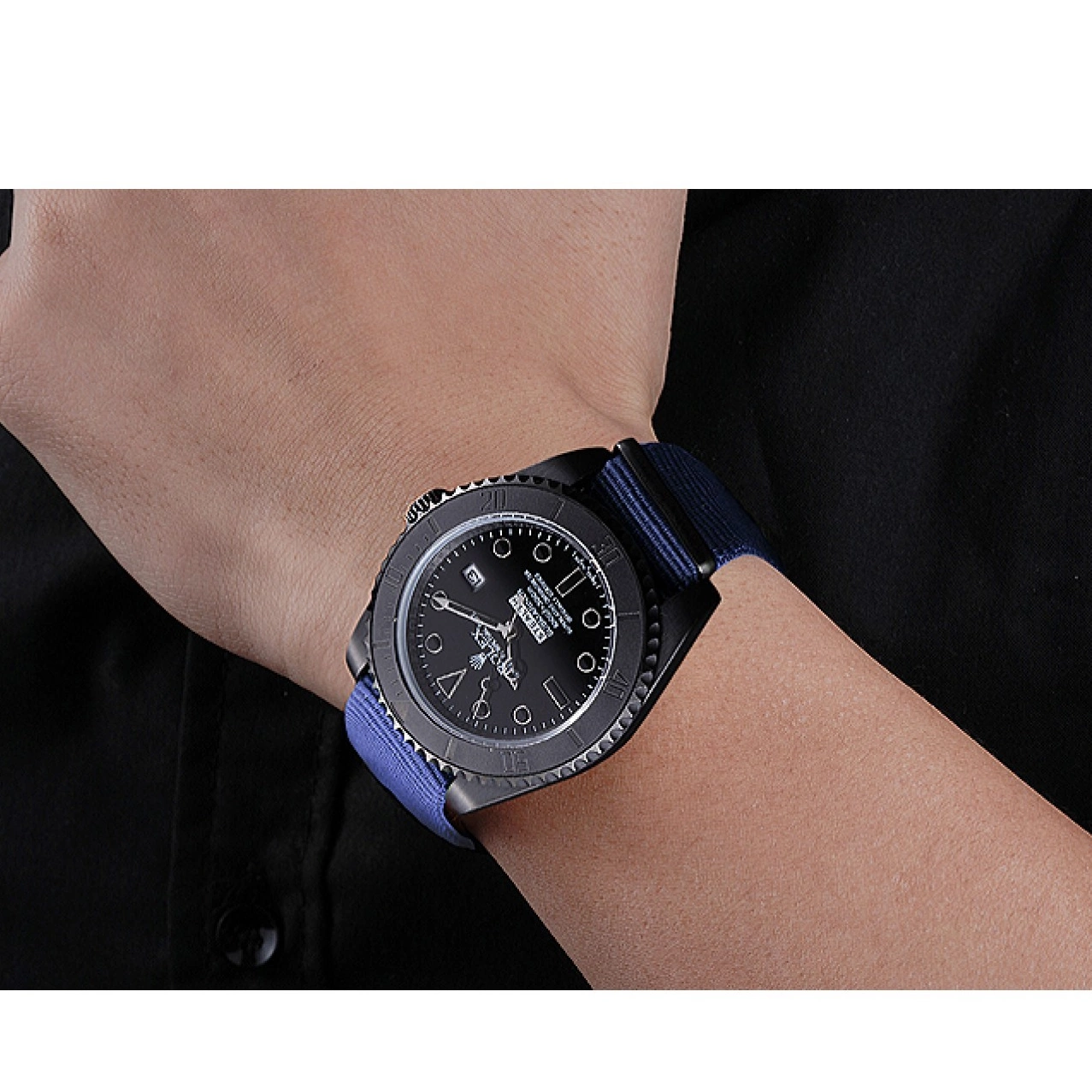 Good copy rolex watches Rolex Submariner 621994 Blue Stealth 0519